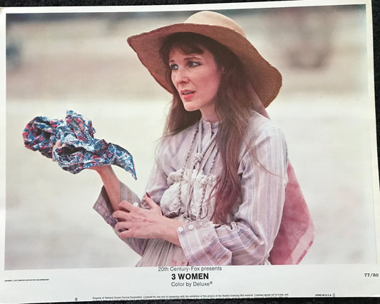 ORIGINAL LOBBY CARD - 3 WOMEN (g) - 1977 - #8 key card -  Shelley Duvall, Sissy Spacek, Janice Rule, Robert Fortier
