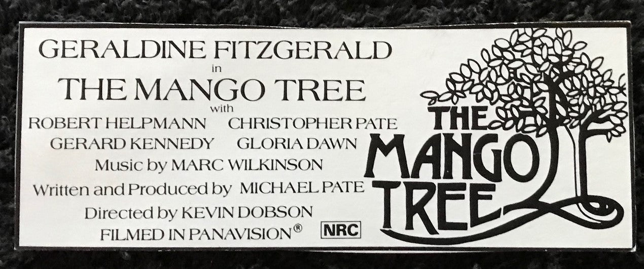 ORIGINAL LOBBY CARDS - THE MANGO TREE - 1977 - Australian - group of 7 cards plus 4 stills -  Geraldine Fitzgerald, Robert Helpmann, Christopher Pate, Gerard Kennedy