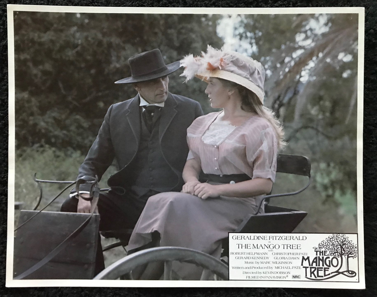 ORIGINAL LOBBY CARDS - THE MANGO TREE - 1977 - Australian - group of 7 cards plus 4 stills -  Geraldine Fitzgerald, Robert Helpmann, Christopher Pate, Gerard Kennedy