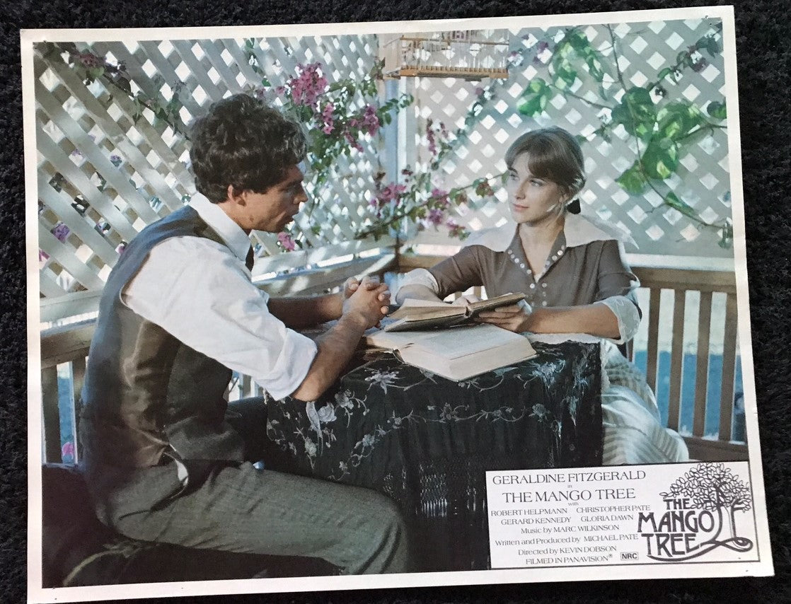 ORIGINAL LOBBY CARDS - THE MANGO TREE - 1977 - Australian - group of 7 cards plus 4 stills -  Geraldine Fitzgerald, Robert Helpmann, Christopher Pate, Gerard Kennedy