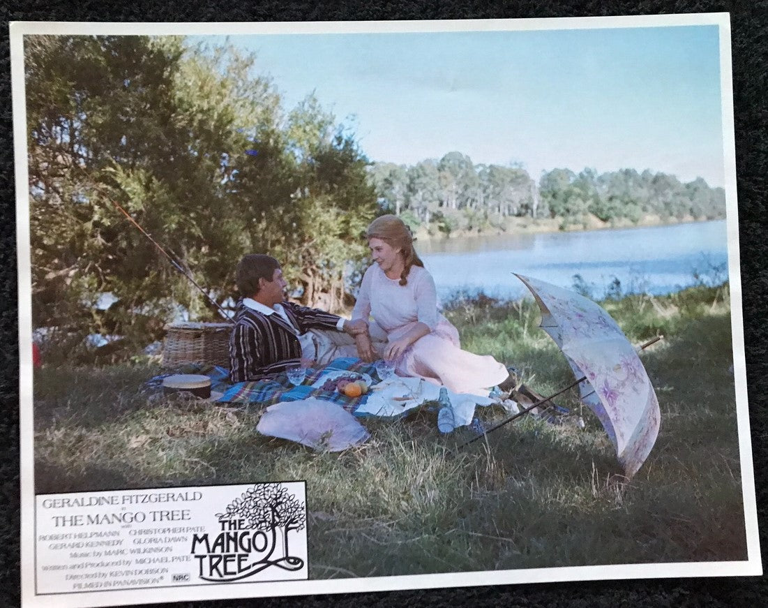 ORIGINAL LOBBY CARDS - THE MANGO TREE - 1977 - Australian - group of 7 cards plus 4 stills -  Geraldine Fitzgerald, Robert Helpmann, Christopher Pate, Gerard Kennedy