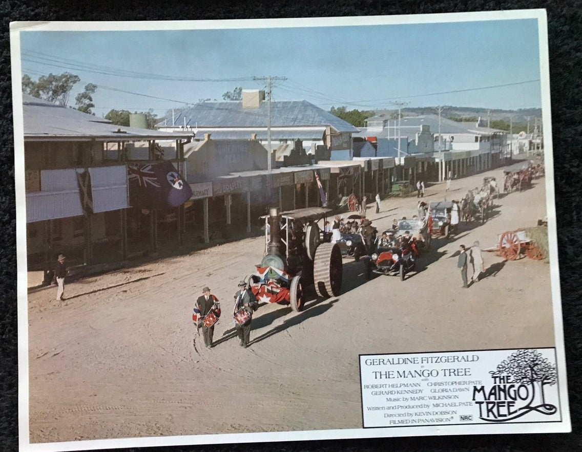 ORIGINAL LOBBY CARDS - THE MANGO TREE - 1977 - Australian - group of 7 cards plus 4 stills -  Geraldine Fitzgerald, Robert Helpmann, Christopher Pate, Gerard Kennedy