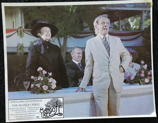 ORIGINAL LOBBY CARD - THE MANGO TREE (a) - 1977 - Australian - key card -  Geraldine Fitzgerald, Robert Helpmann, Christopher Pate, Gerard Kennedy