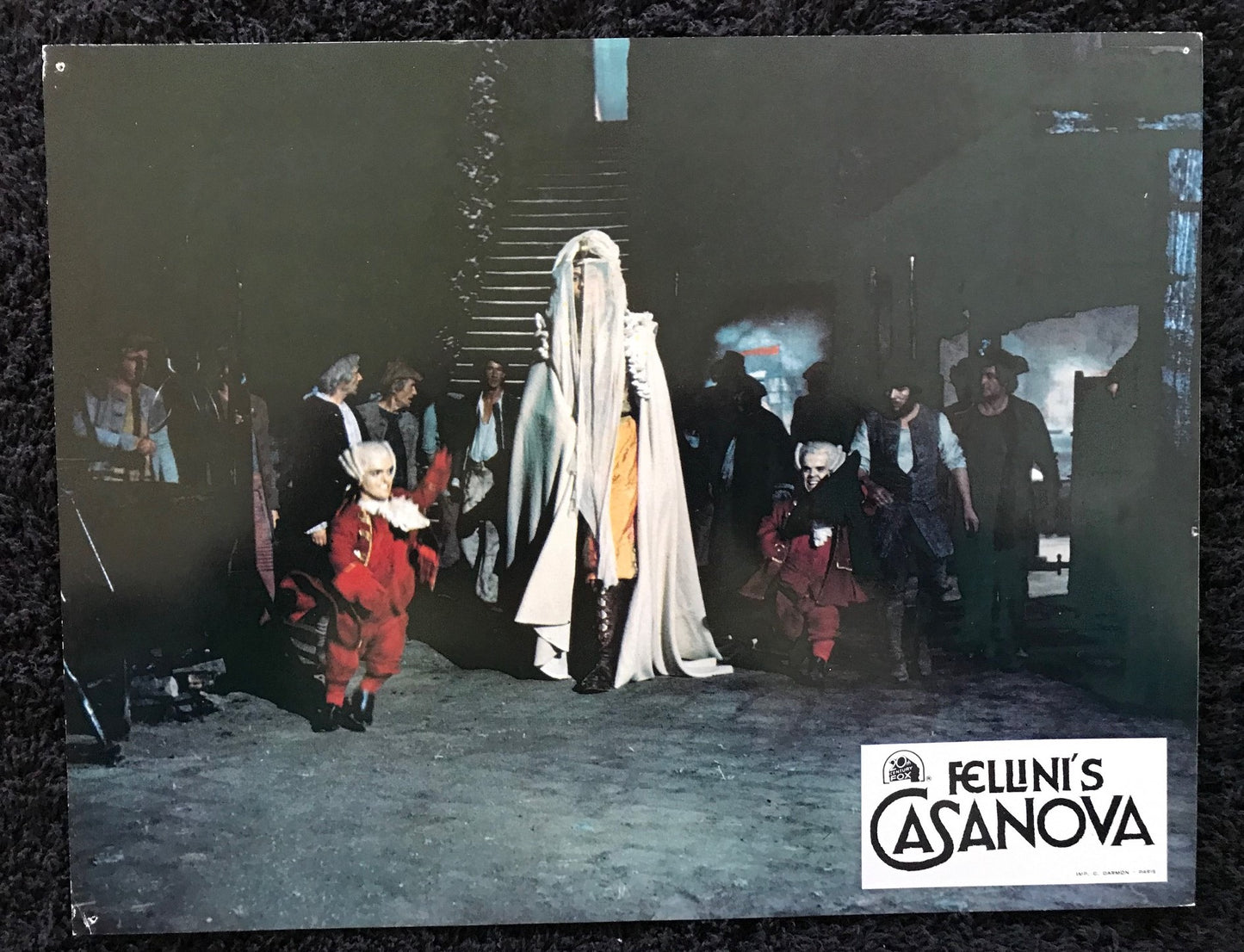 ORIGINAL MOVIE STILLS - CASANOVA (Fellini's) - 1976 - group of 17 -  Donald Sutherland, Tina Aumont, Cicely Browne, Carmen Scarpitta