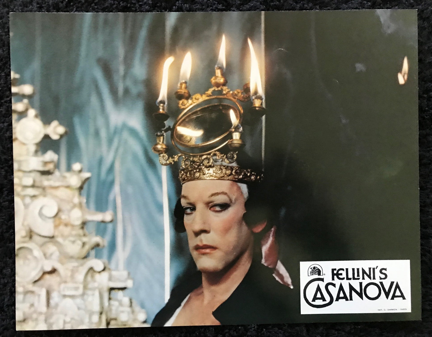 ORIGINAL MOVIE STILLS - CASANOVA (Fellini's) - 1976 - group of 17 -  Donald Sutherland, Tina Aumont, Cicely Browne, Carmen Scarpitta