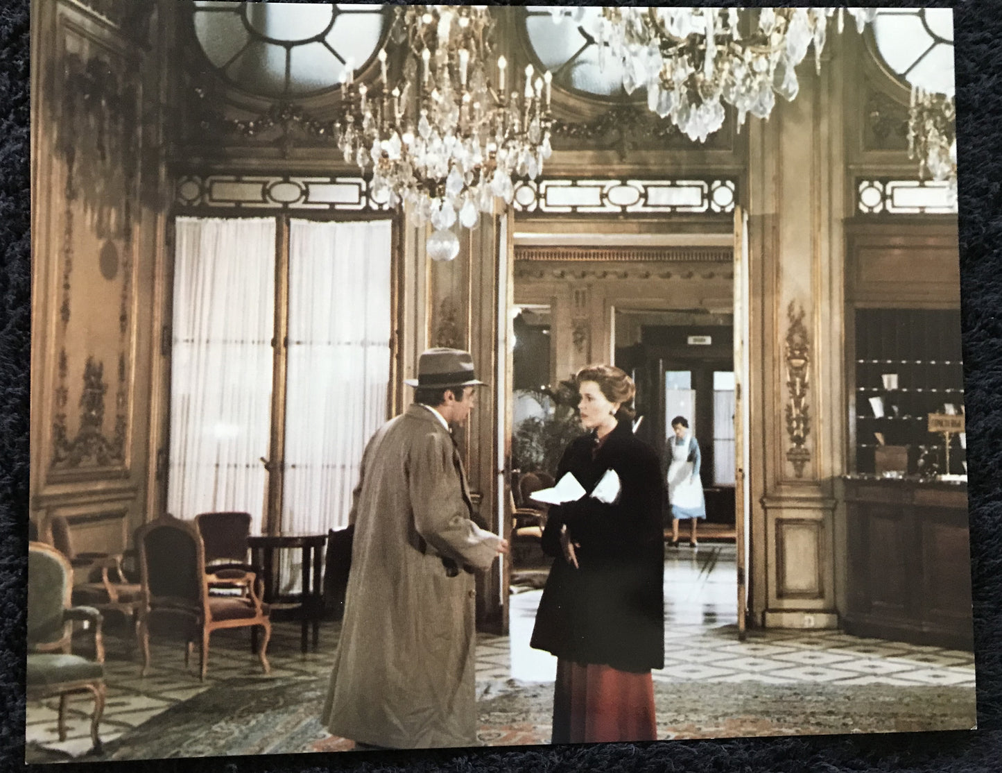 ORIGINAL MOVIE STILL - JULIA - 1977 - Jane Fonda, Maximilian Schell