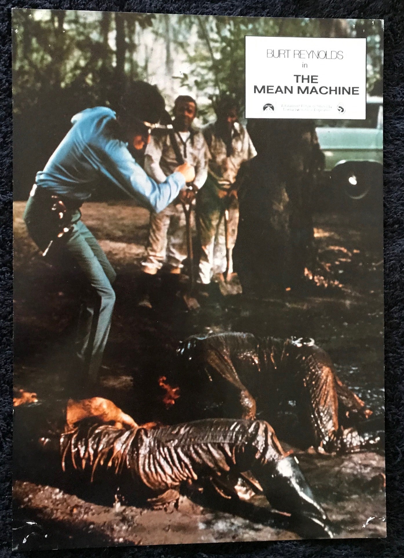 ORIGINAL MOVIE STILLS - THE MEAN MACHINE - 1978 - UK - group of 14 stills -  Burt Reynolds, Eddie Albert, Ed Lauter, Michael Conrad
