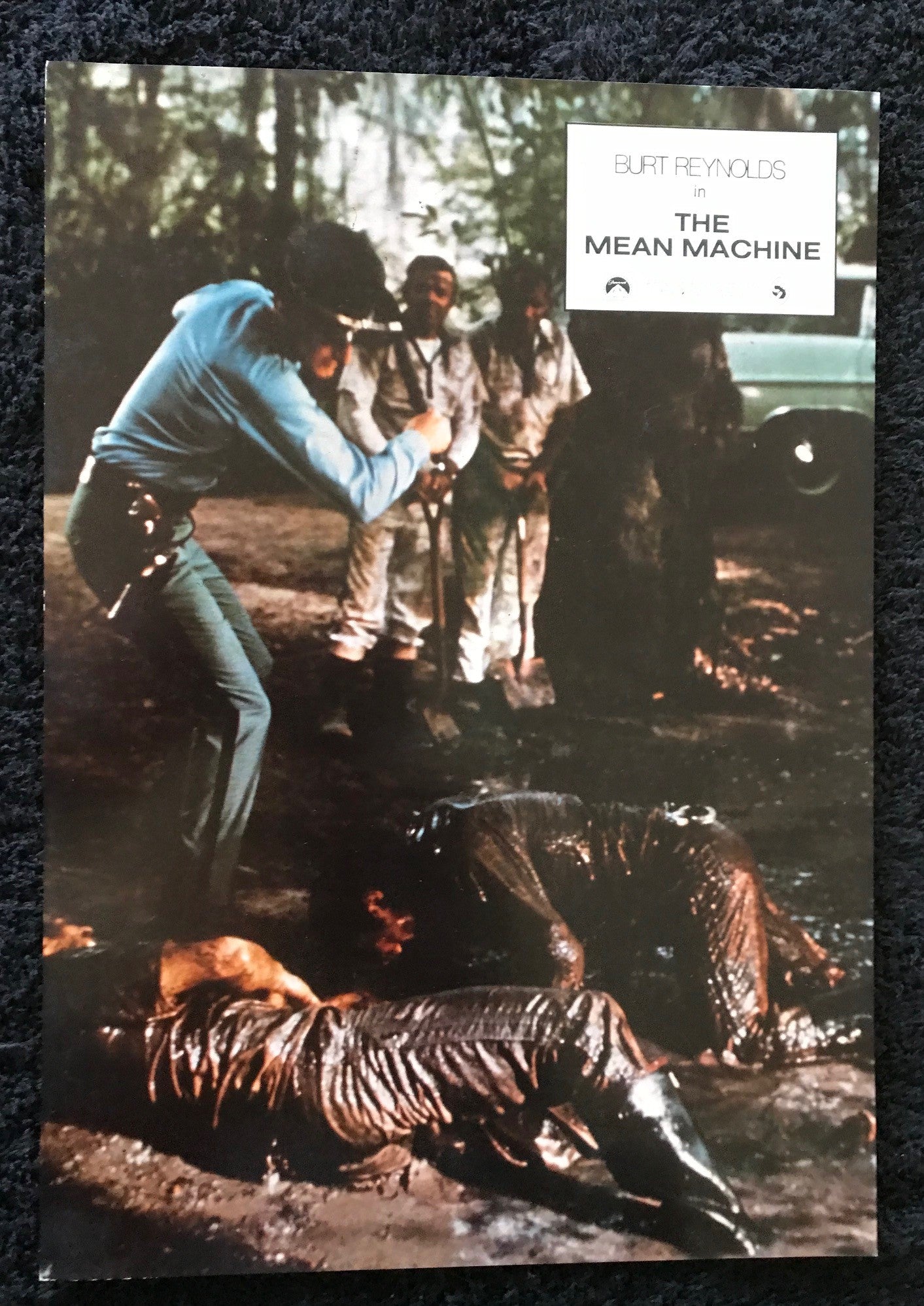 ORIGINAL MOVIE STILLS - THE MEAN MACHINE - 1978 - UK - group of 14 stills -  Burt Reynolds, Eddie Albert, Ed Lauter, Michael Conrad