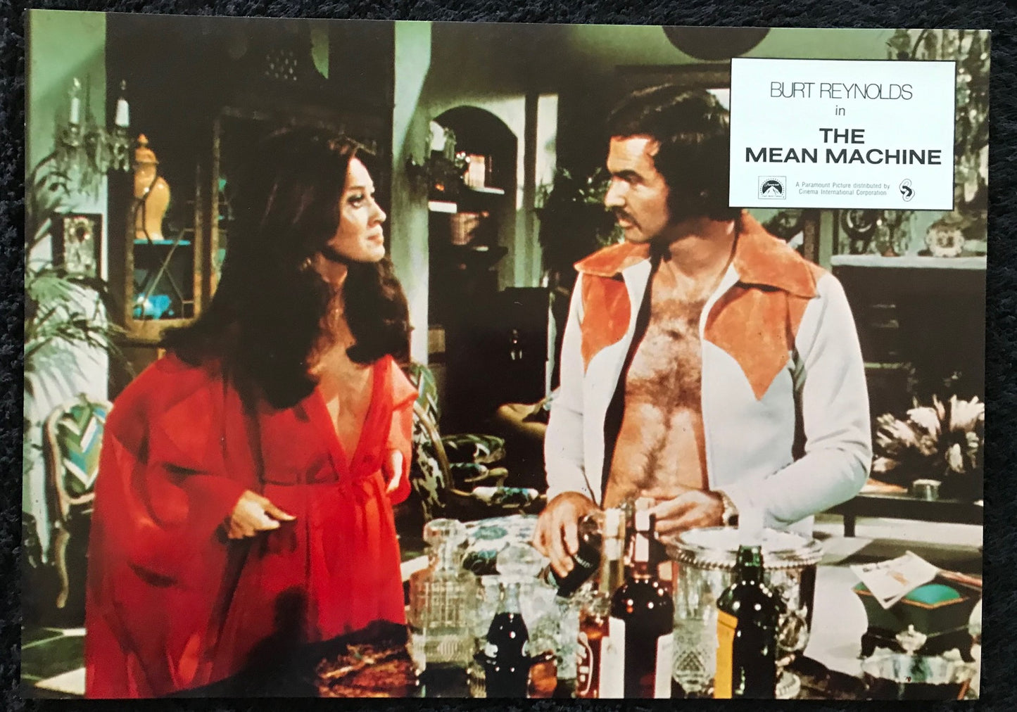 ORIGINAL MOVIE STILLS - THE MEAN MACHINE - 1978 - UK - group of 14 stills -  Burt Reynolds, Eddie Albert, Ed Lauter, Michael Conrad