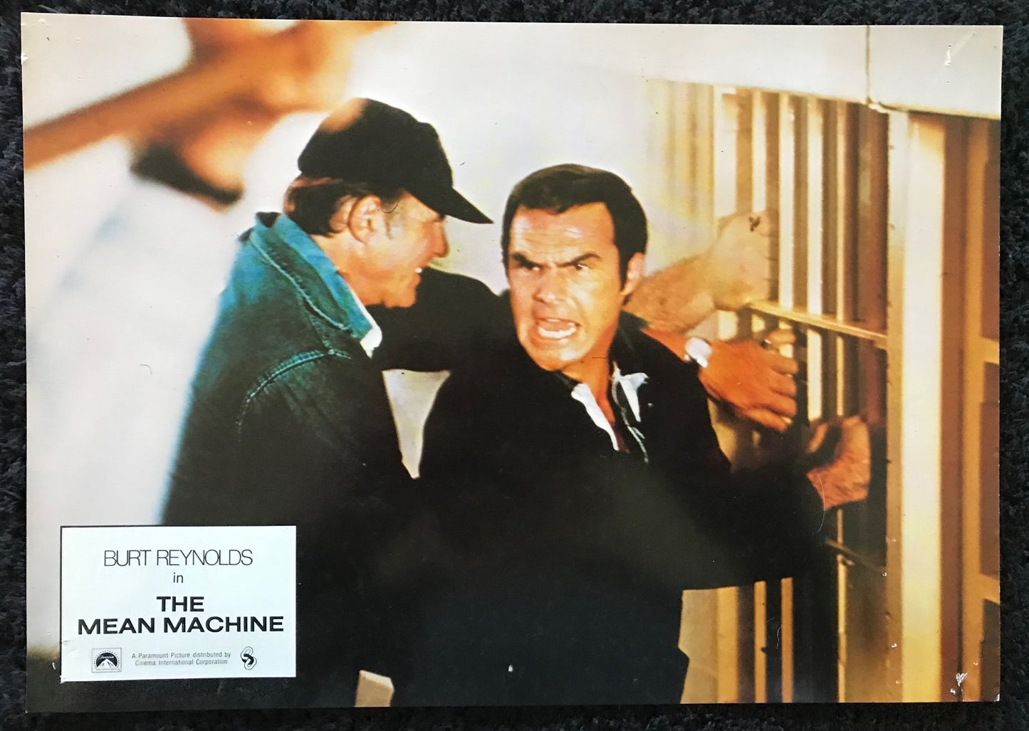 ORIGINAL MOVIE STILLS - THE MEAN MACHINE - 1978 - UK - group of 14 stills -  Burt Reynolds, Eddie Albert, Ed Lauter, Michael Conrad