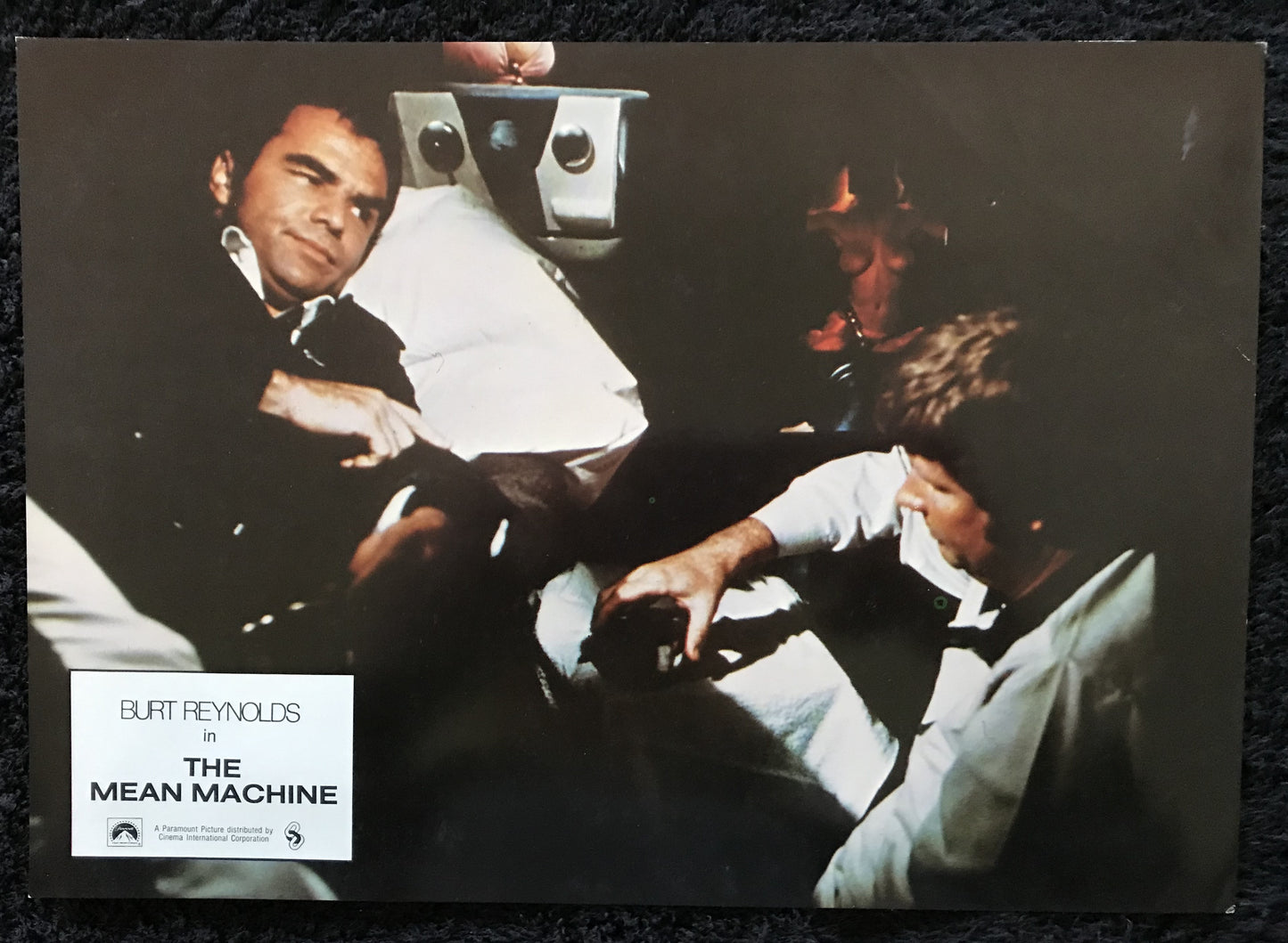 ORIGINAL MOVIE STILLS - THE MEAN MACHINE - 1978 - UK - group of 14 stills -  Burt Reynolds, Eddie Albert, Ed Lauter, Michael Conrad