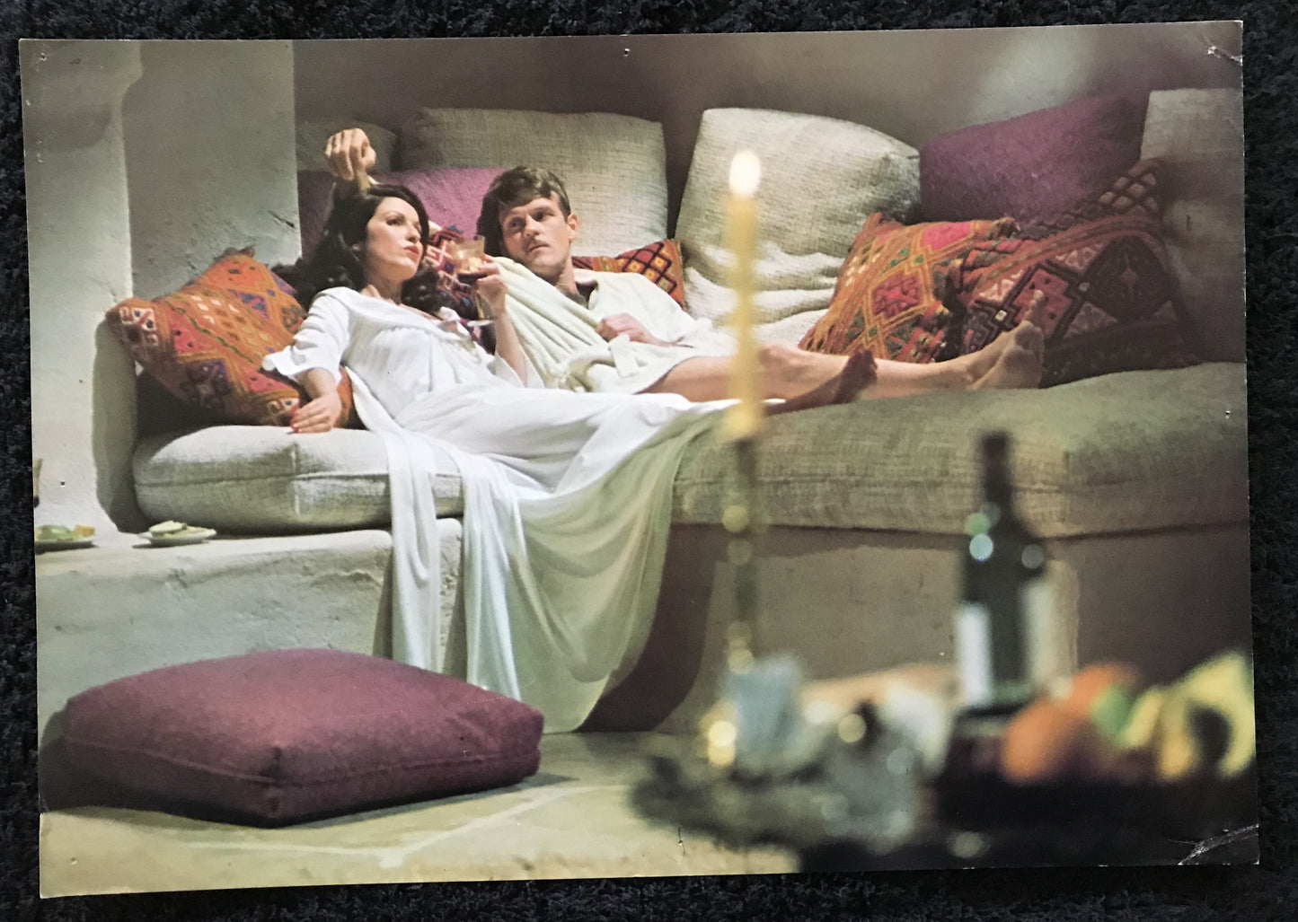 ORIGINAL MOVIE STILL - THE OTHER SIDE OF MIDNIGHT - 1977 - large -  Marie-France Pisier, John Beck