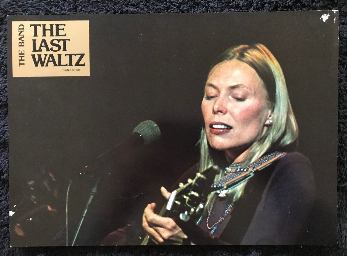 ORIGINAL MOVIE STILL - THE LAST WALTZ - 1978 -  Joni Mitchell