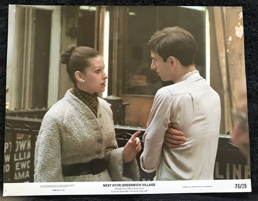 ORIGINAL LOBBY CARD - NEXT STOP, GREENWICH VILLAGE (b) - 1976 - #6 Key card -  Lenny Baker, Shelley Winters, Ellen Greene, Lois Smith