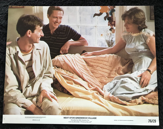 ORIGINAL LOBBY CARD - NEXT STOP, GREENWICH VILLAGE (c) - 1976 - #7 Key card -  Lenny Baker, Shelley Winters, Ellen Greene, Lois Smith