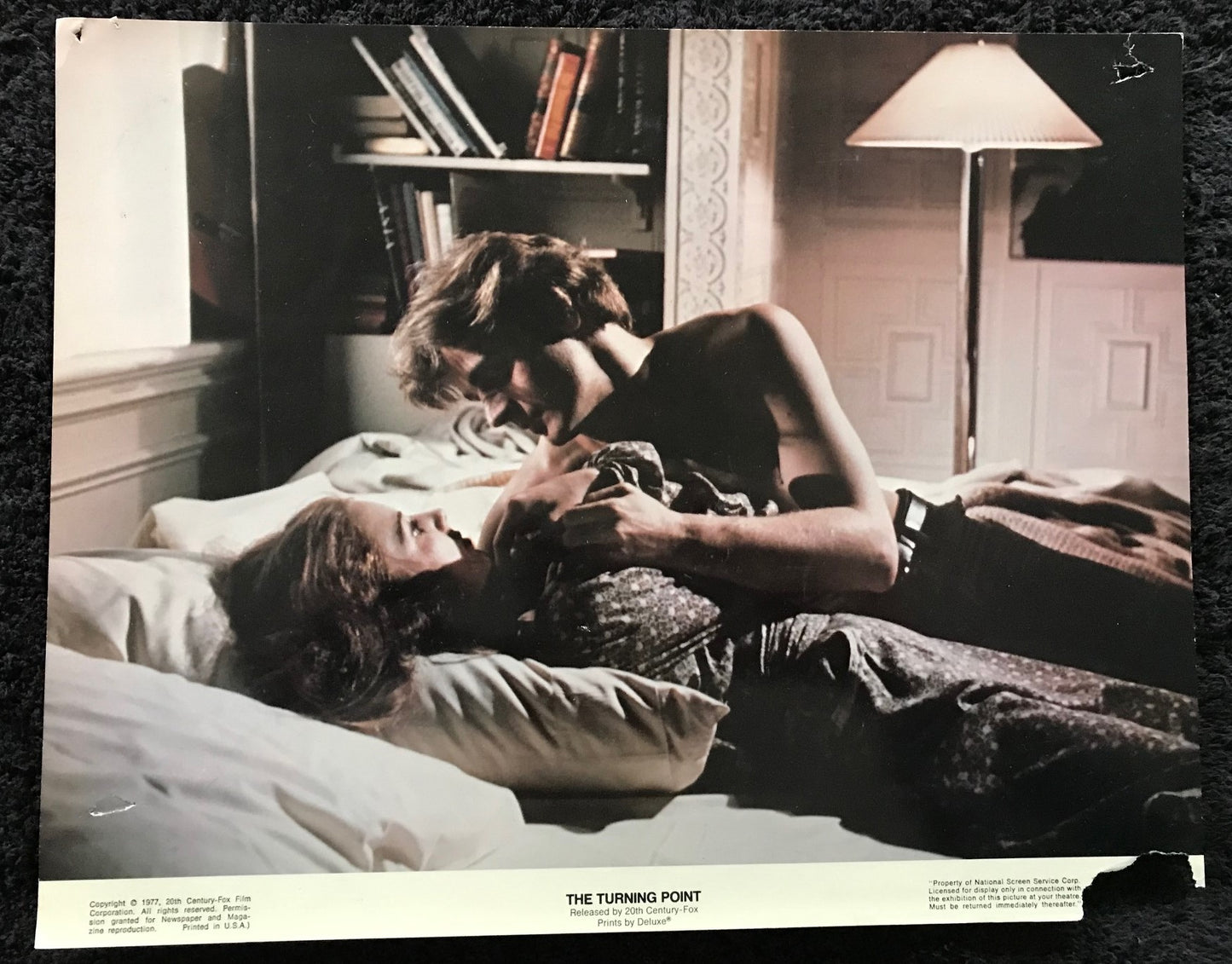 ORIGINAL LOBBY CARDS - THE TURNING POINT - 1977 - set of 8 cards -  Shirley MacLaine, Anne Bancroft, Mikhail Baryshnikov, Leslie Browne