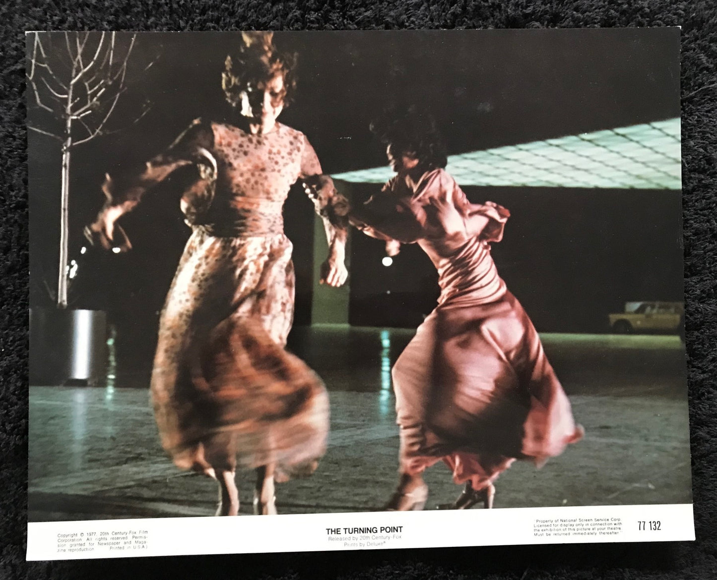 ORIGINAL LOBBY CARDS - THE TURNING POINT - 1977 - set of 8 cards -  Shirley MacLaine, Anne Bancroft, Mikhail Baryshnikov, Leslie Browne