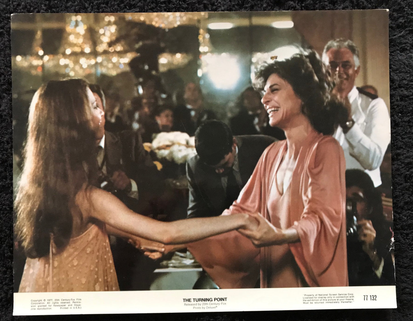ORIGINAL LOBBY CARDS - THE TURNING POINT - 1977 - set of 8 cards -  Shirley MacLaine, Anne Bancroft, Mikhail Baryshnikov, Leslie Browne