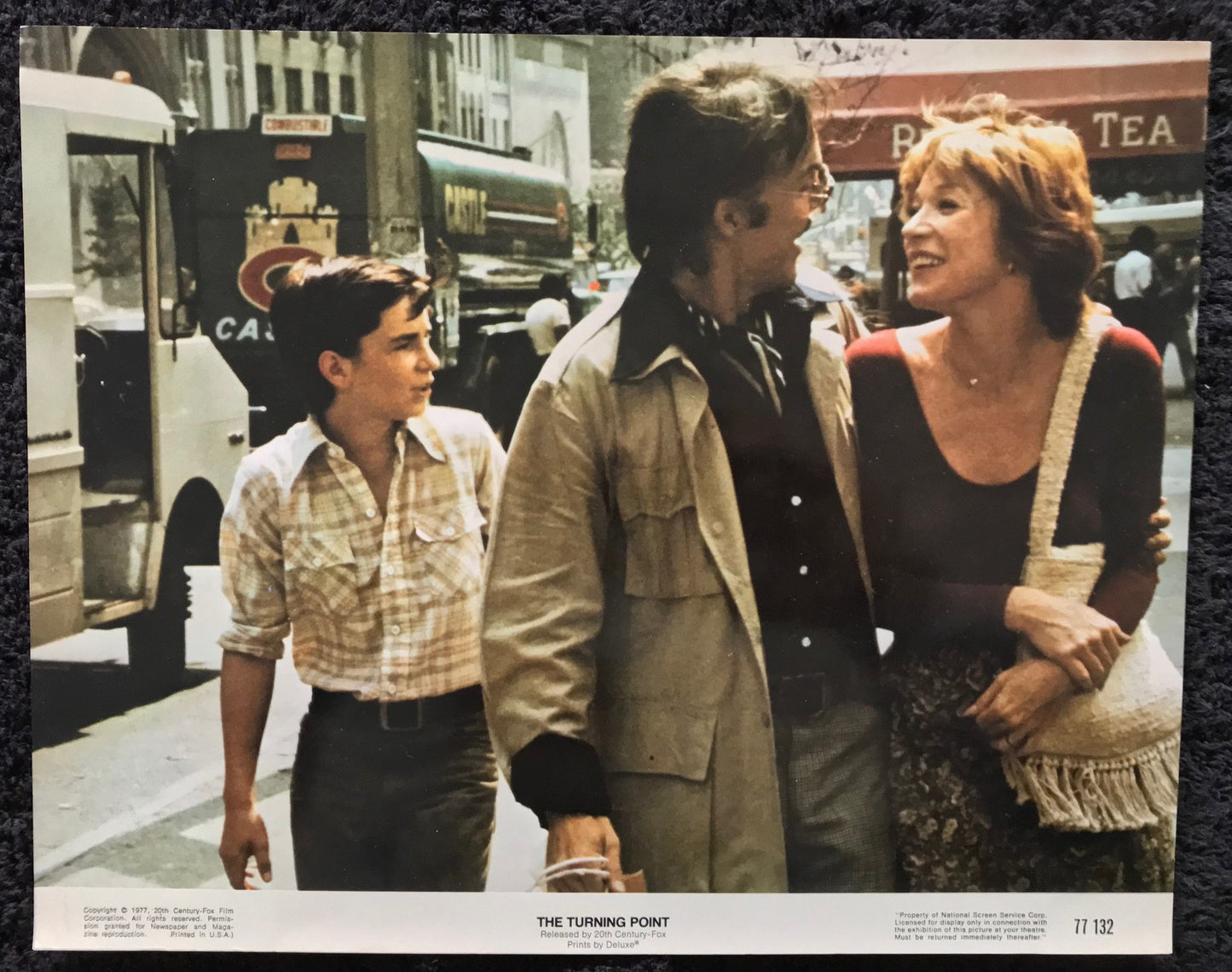 ORIGINAL LOBBY CARDS - THE TURNING POINT - 1977 - set of 8 cards -  Shirley MacLaine, Anne Bancroft, Mikhail Baryshnikov, Leslie Browne