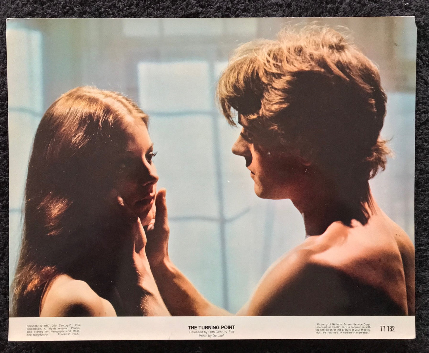 ORIGINAL LOBBY CARDS - THE TURNING POINT - 1977 - set of 8 cards -  Shirley MacLaine, Anne Bancroft, Mikhail Baryshnikov, Leslie Browne