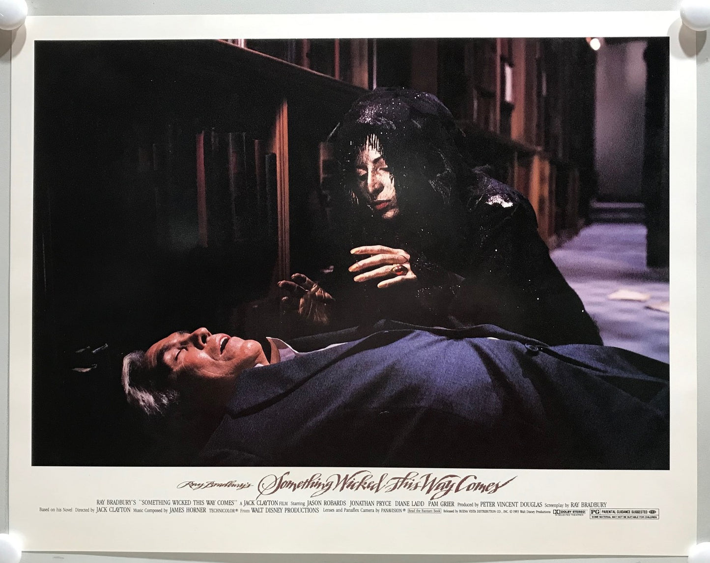 ORIGINAL LOBBY CARDS - SOMETHING WICKED THIS WAY COMES - 1982