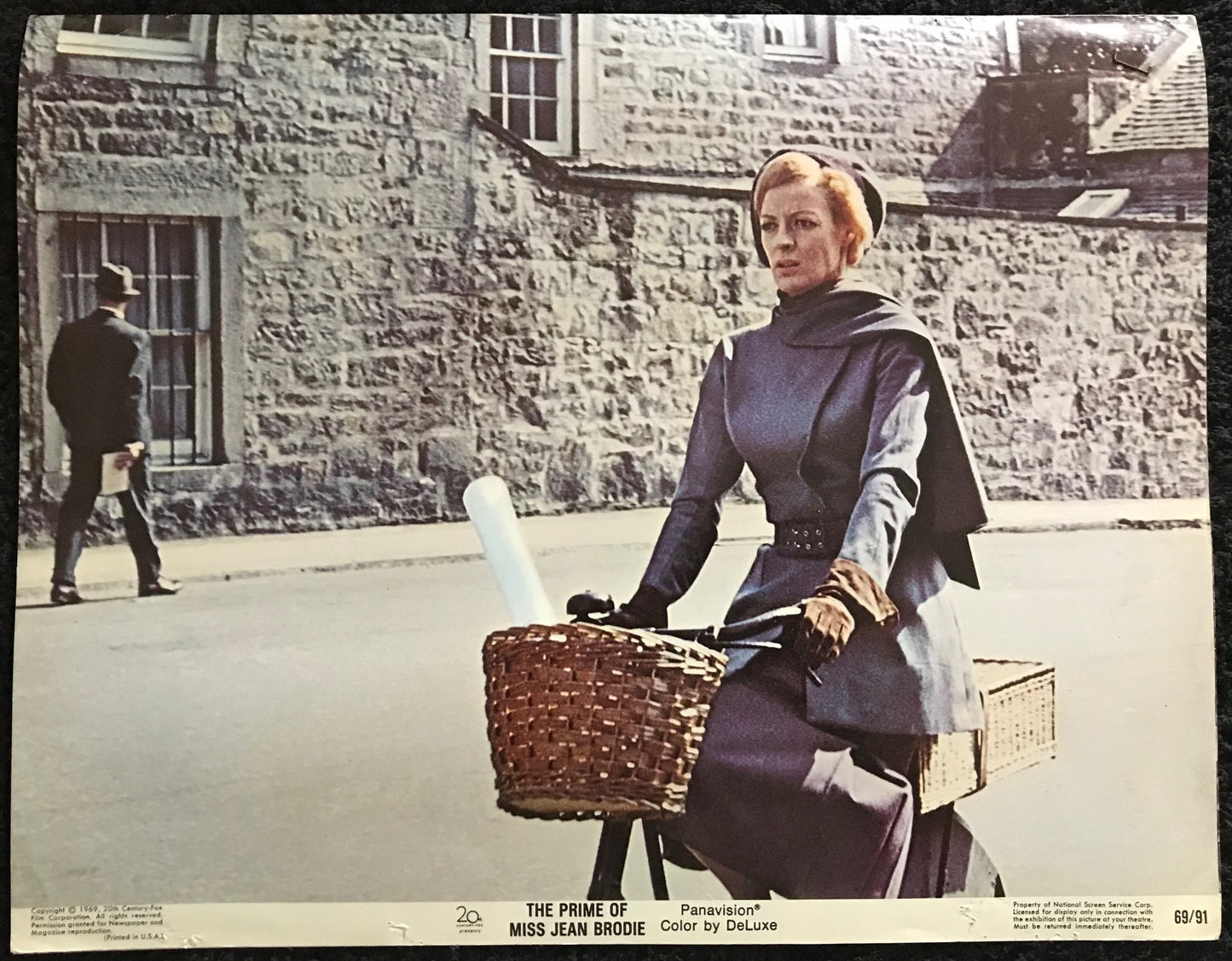 ORIGINAL LOBBY CARD - THE PRIME OF MISS JEAN BRODIE (b) - 1969 -  Maggie Smith