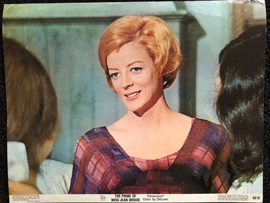 ORIGINAL LOBBY CARD - THE PRIME OF MISS JEAN BRODIE (f) - 1969 -  Maggie Smith