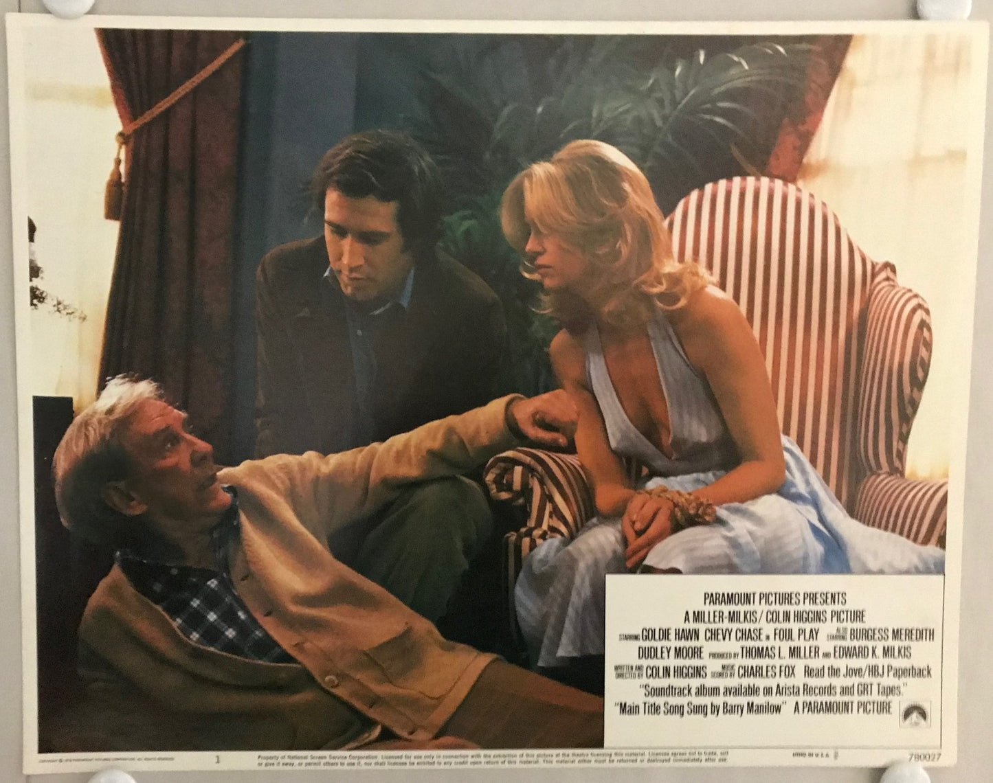 ORIGINAL LOBBY CARDS - FOUL PLAY - 1978 - set of 8