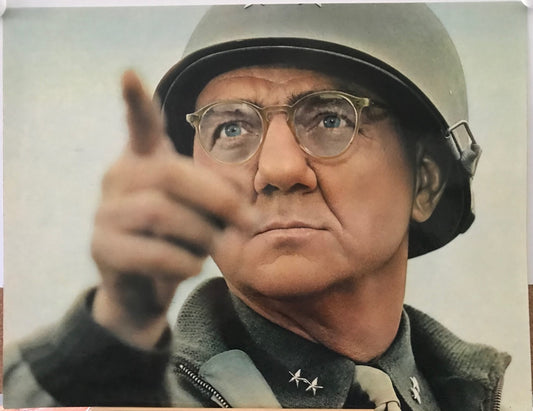 ORIGINAL MOVIE STILL - PATTON - 1970 -  Set of 8 cards