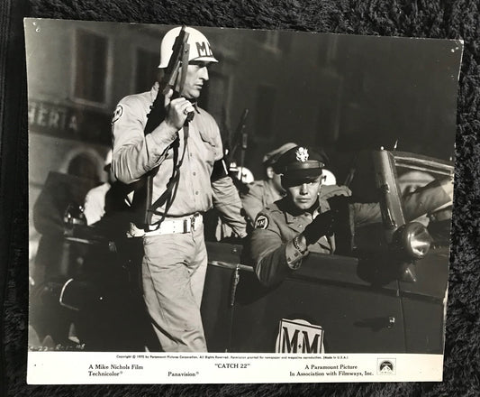 PUBLICITY PHOTOGRAPH - from CATCH-22 (f) (1970) - MP's Patrol