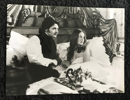 PUBLICITY PHOTOGRAPH - from THE LADY OF THE CAMELIAS (a) (1981) - ISABELLE HUPPERT, FABRIZIO BENTIVOGLIO