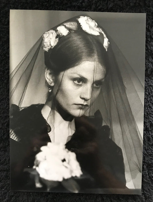 PUBLICITY PHOTOGRAPH - from THE LADY OF THE CAMELIAS (h) (1981) - ISABELLE HUPPERT