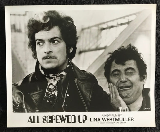PUBLICITY PHOTOGRAPH - from ALL SCREWED UP (e) (1974) - Eros Pagni (asu-5)