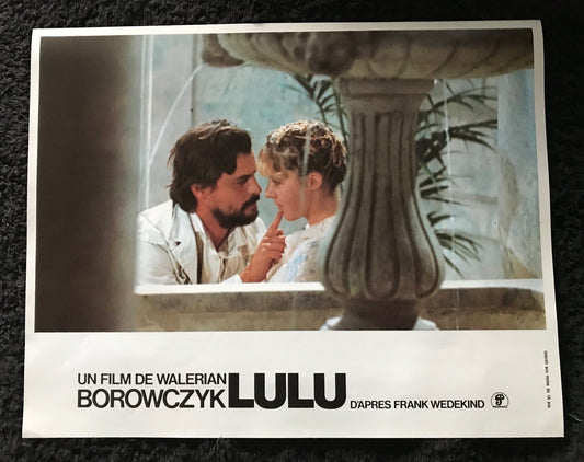 PUBLICITY PHOTOGRAPH - from LULU (d) (1980) - Anne Bennent, Michele Placido