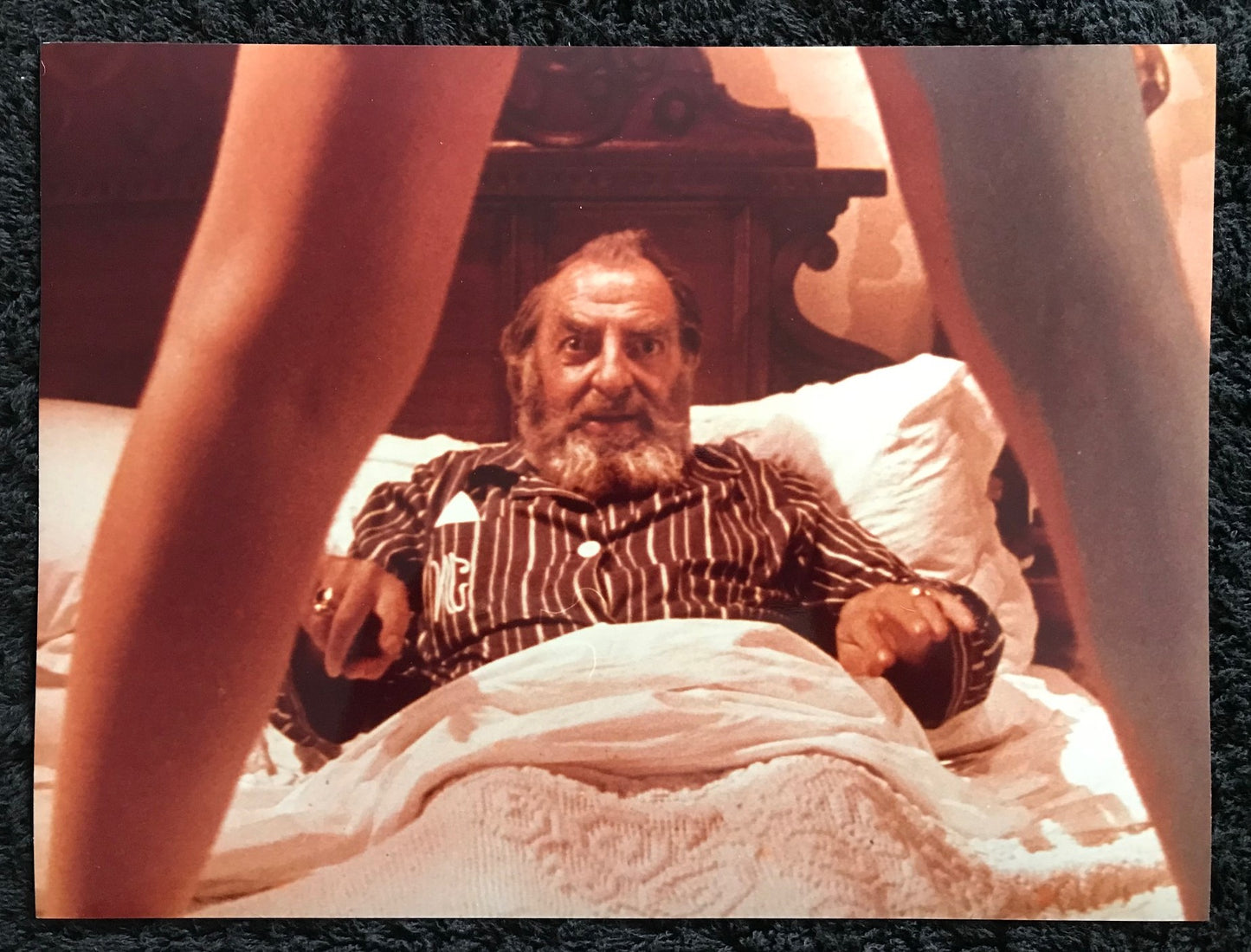 PUBLICITY PHOTOGRAPH - from WHAT? (20e) - 1972 - Hugh Griffith, Sydne Rome