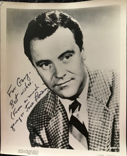 JACK LEMMON - AUTOGRAPHED 10 x 8 PUBLICITY PHOTOGRAPH from Good Neighbor Sam (1964)