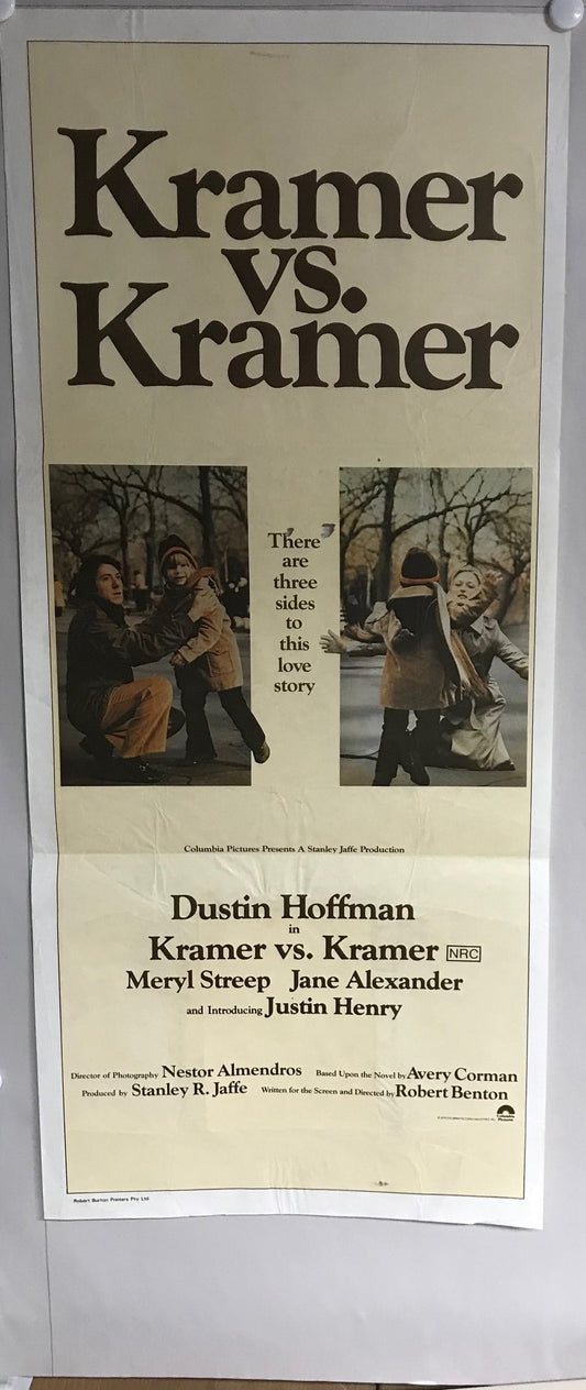 ORIGINAL DAYBILL MOVIE POSTER - KRAMER vS KRAMER - 1979