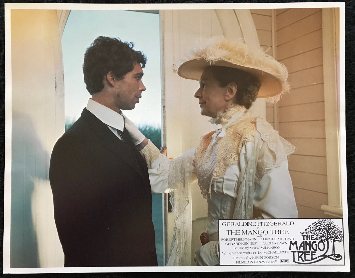ORIGINAL LOBBY CARDS - THE MANGO TREE - 1977 - Australian - group of 7 cards plus 4 stills -  Geraldine Fitzgerald, Robert Helpmann, Christopher Pate, Gerard Kennedy