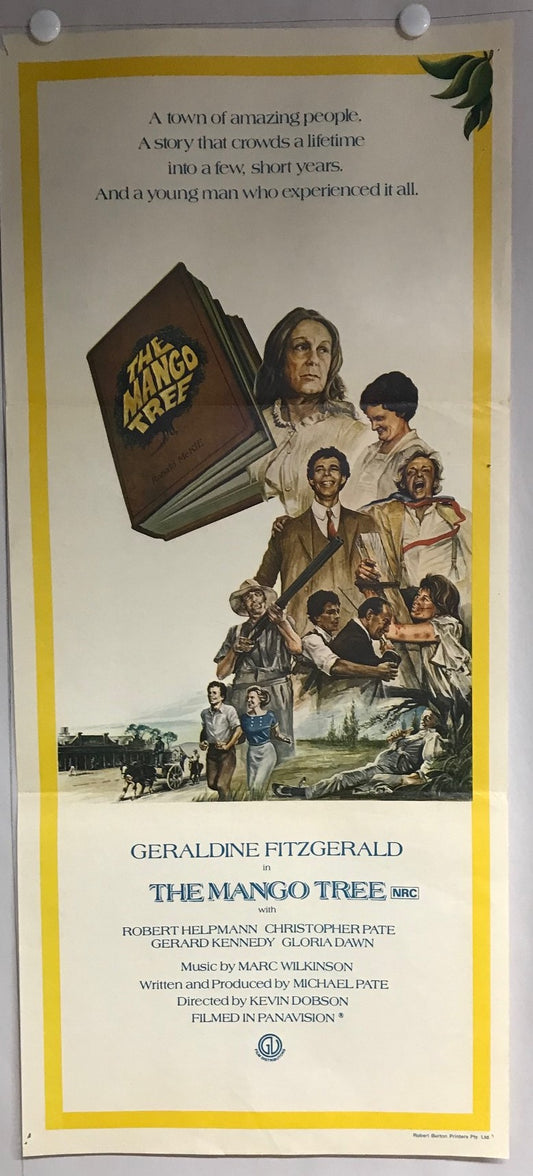 ORIGINAL DAYBILL MOVIE POSTER - THE MANGO TREE - (b) 1977 - AUSTRALIAN