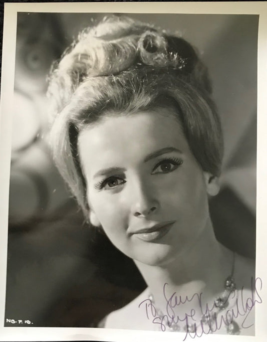 MILLICENT MARTIN  - AUTOGRAPHED 10 x 8 PUBLICITY PHOTOGRAPH from Nothing but the Best (1964)