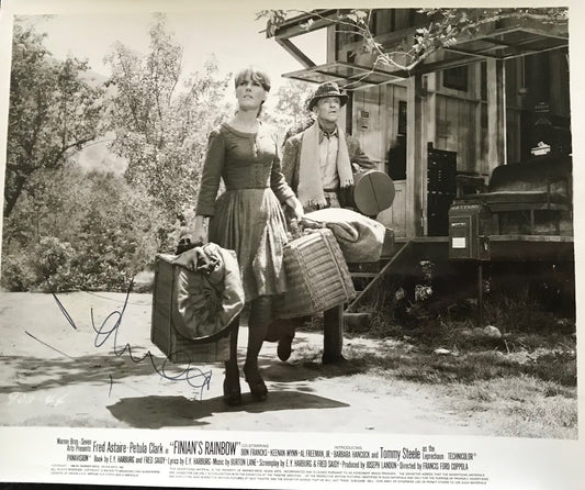 PETULA CLARK  - AUTOGRAPHED 10 x 8 PUBLICITY PHOTOGRAPH from Finian's Rainbow (1968)
