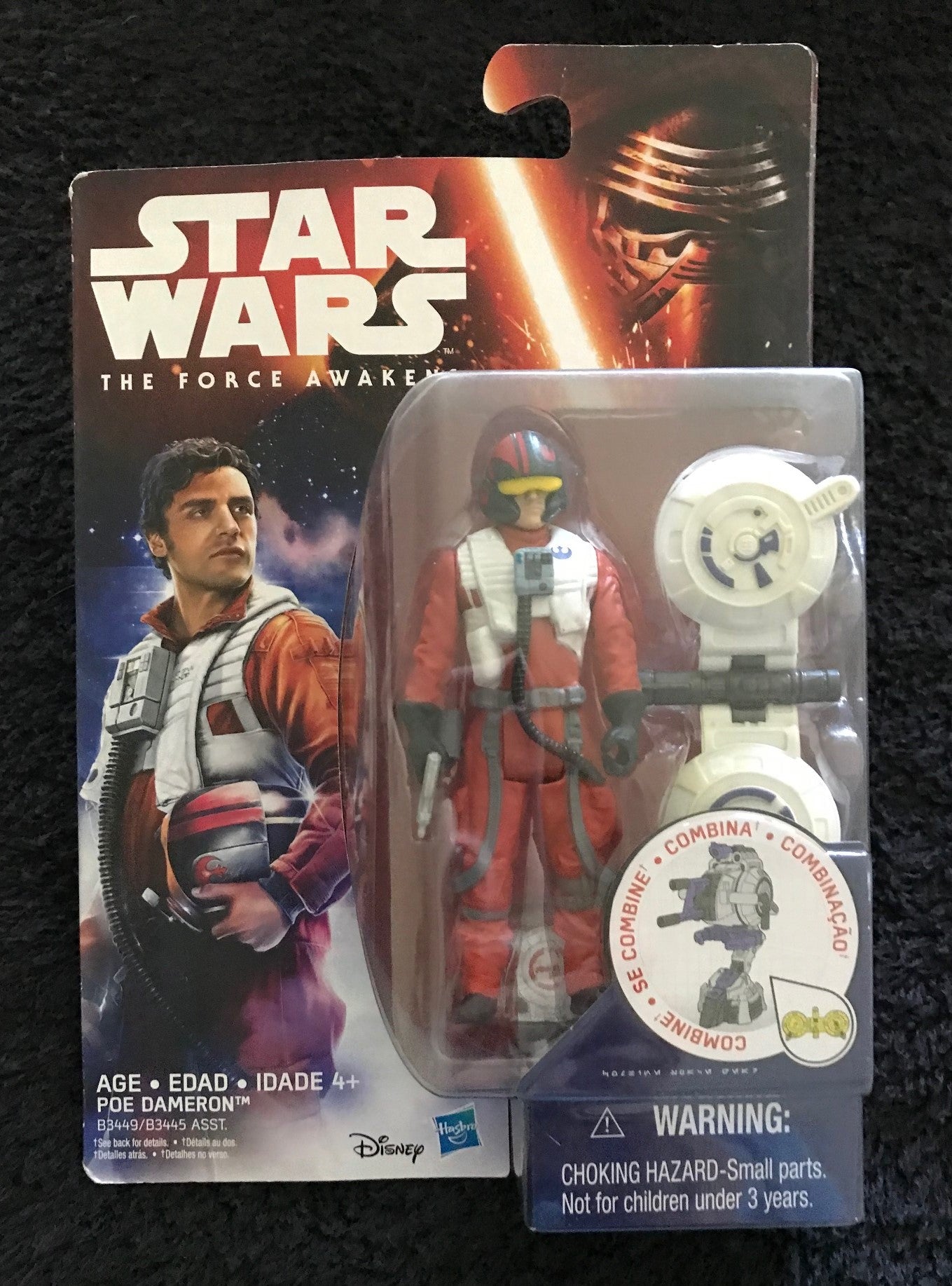 STAR WARS - HASBRO (Disney) - THE FORCE AWAKENS - POE DAMERON