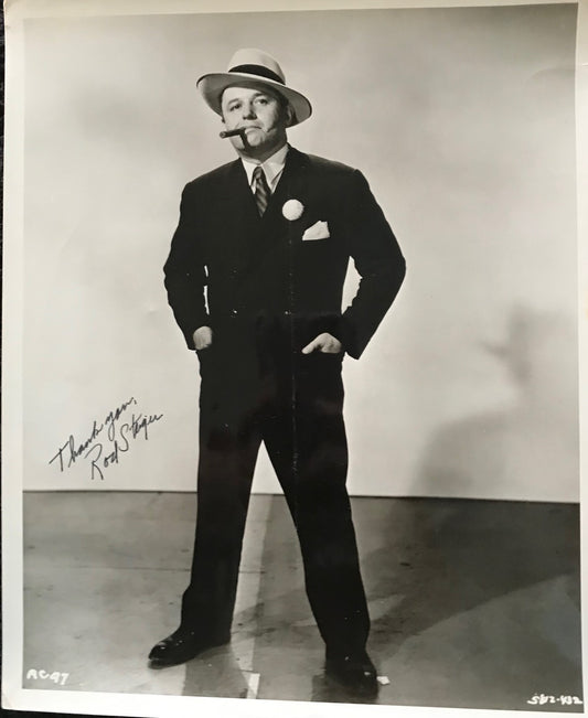 ROD STEIGER - AUTOGRAPHED 10 x 8 PUBLICITY PHOTOGRAPH from Al Capone (1959)