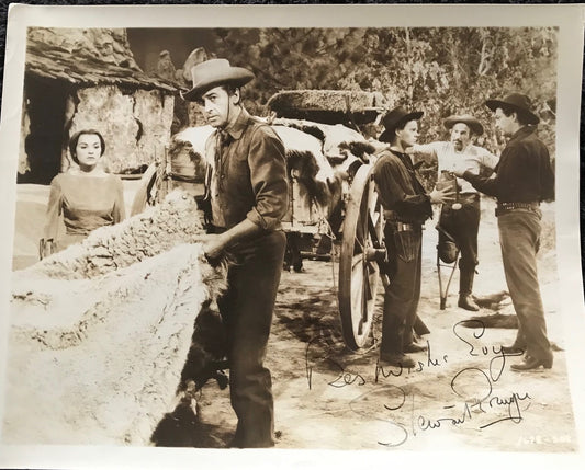 STEWART GRANGER  - AUTOGRAPHED 10 x 8 PUBLICITY PHOTOGRAPH