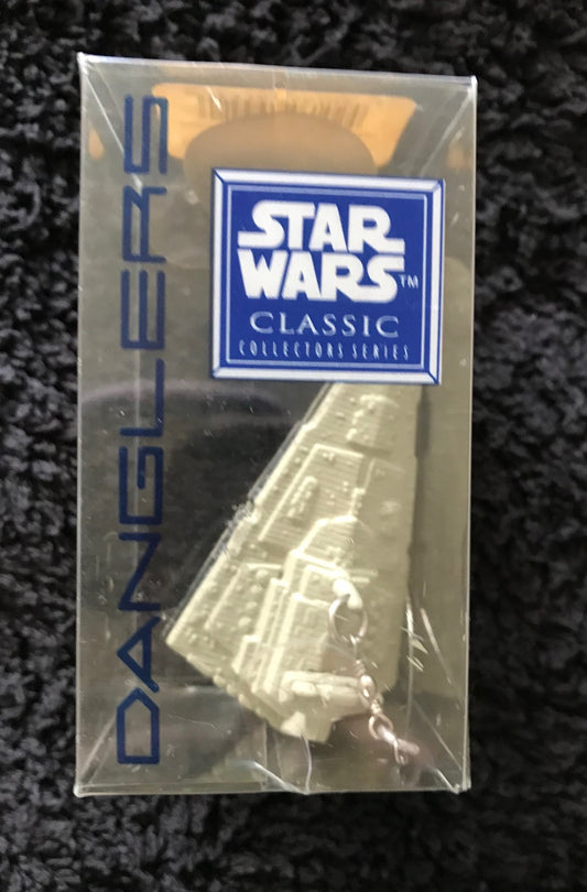 STAR WARS CLASSIC - APPLAUSE Inc - IMPERIAL STAR DESTROYER - DANGLERS with suction cap