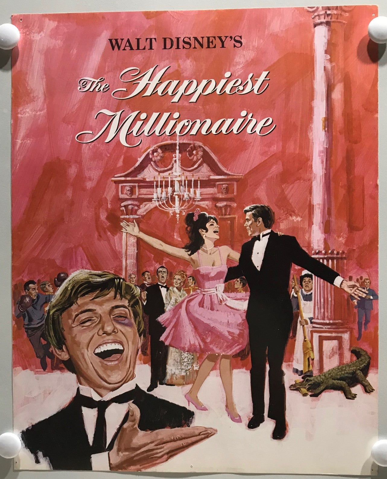 ORIGINAL LOBBY CARD - THE HAPPIEST MILLIONAIRE (a) - 1967