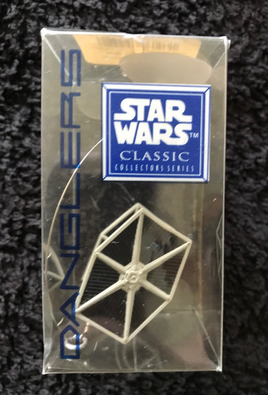 STAR WARS CLASSIC - APPLAUSE Inc - IMPERIAL TIE FIGHTER - DANGLERS with suction cap