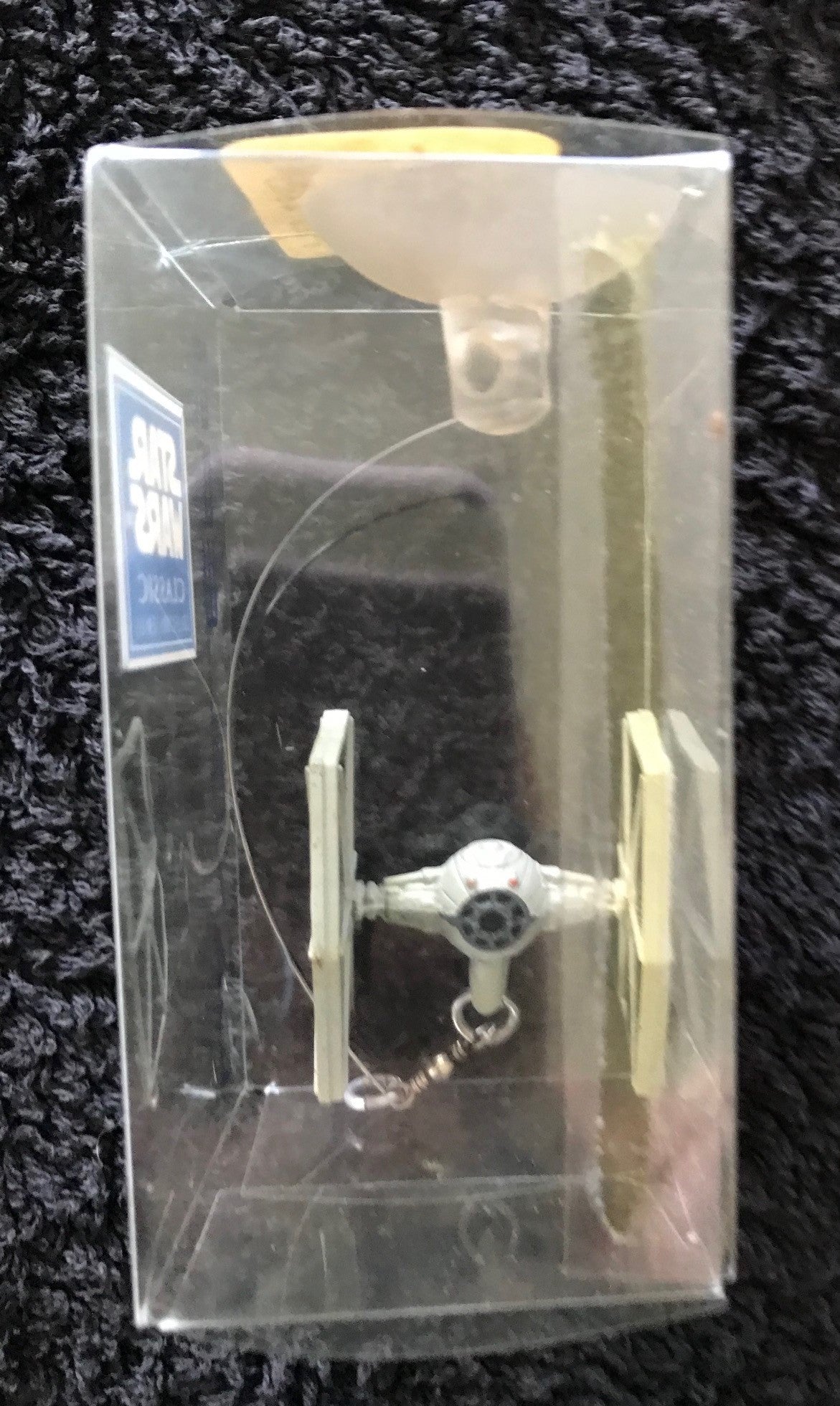 STAR WARS CLASSIC - APPLAUSE Inc - IMPERIAL TIE FIGHTER - DANGLERS with suction cap