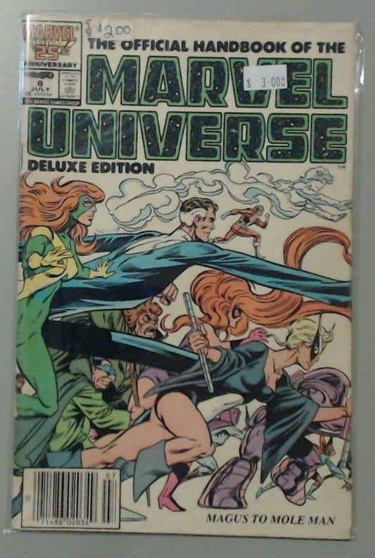 COMIC BOOK MAGAZINE - MARVEL UNIVERSE DELUXE EDITION 8 MAGUS TO MOLE MAN