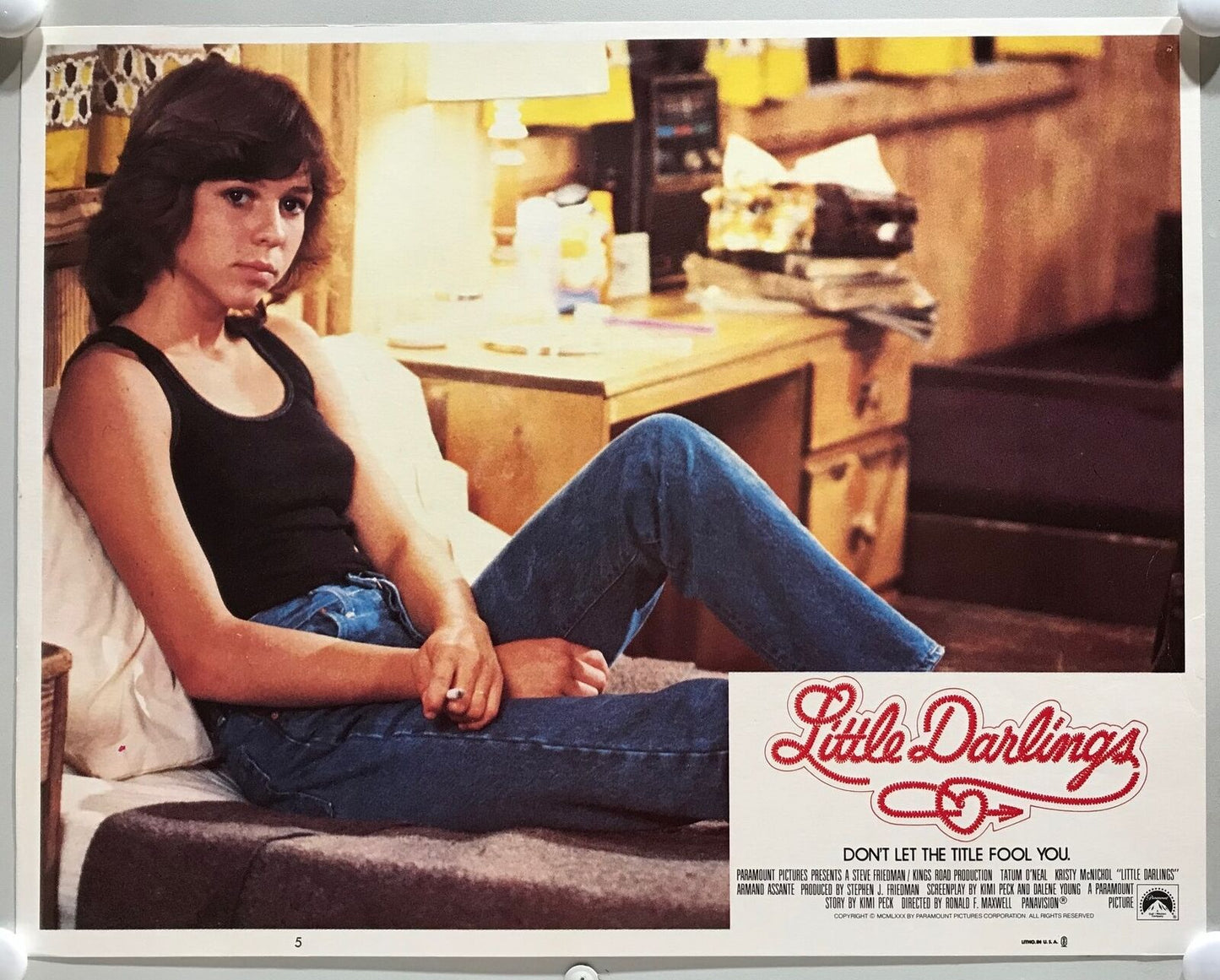 ORIGINAL LOBBY CARDS - LITTLE DARLINGS - 1980 - set of 8